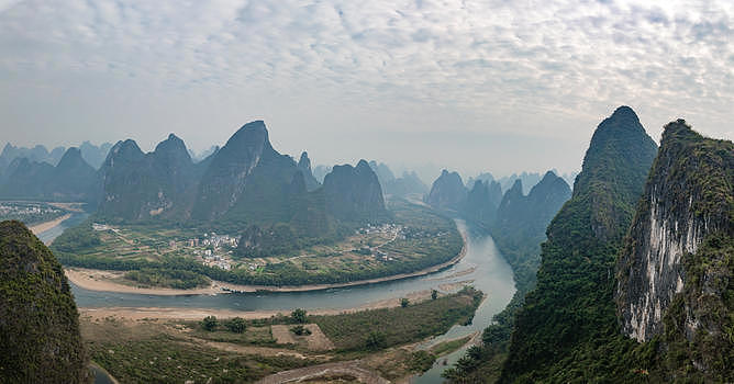 桂林相公山全景图片素材免费下载