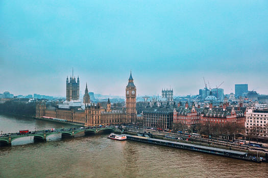 英国伦敦城市建筑风光图片素材免费下载