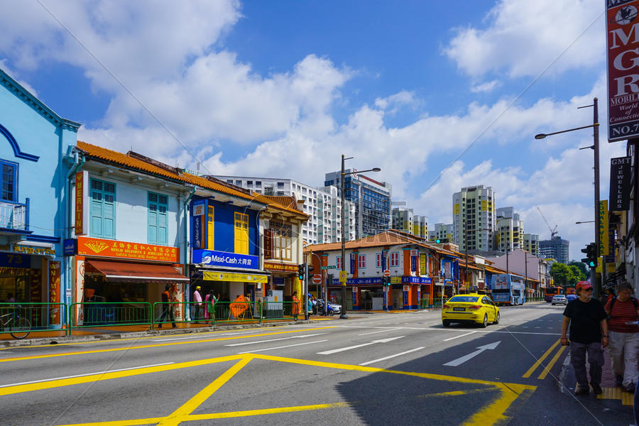 新加坡街景图片素材免费下载