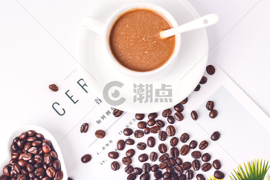 咖啡创意组合图片素材免费下载