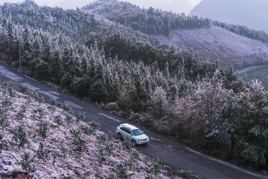 桂林雪景图片素材免费下载