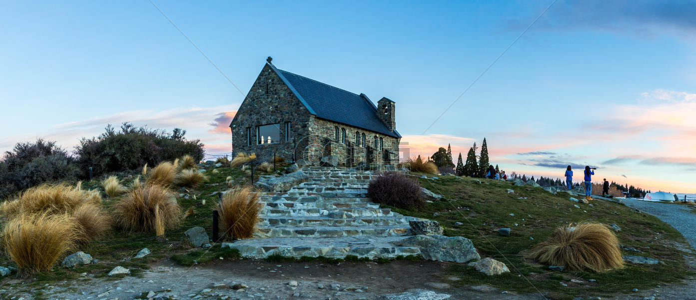 新西兰蒂卡波牧羊人教堂图片素材免费下载