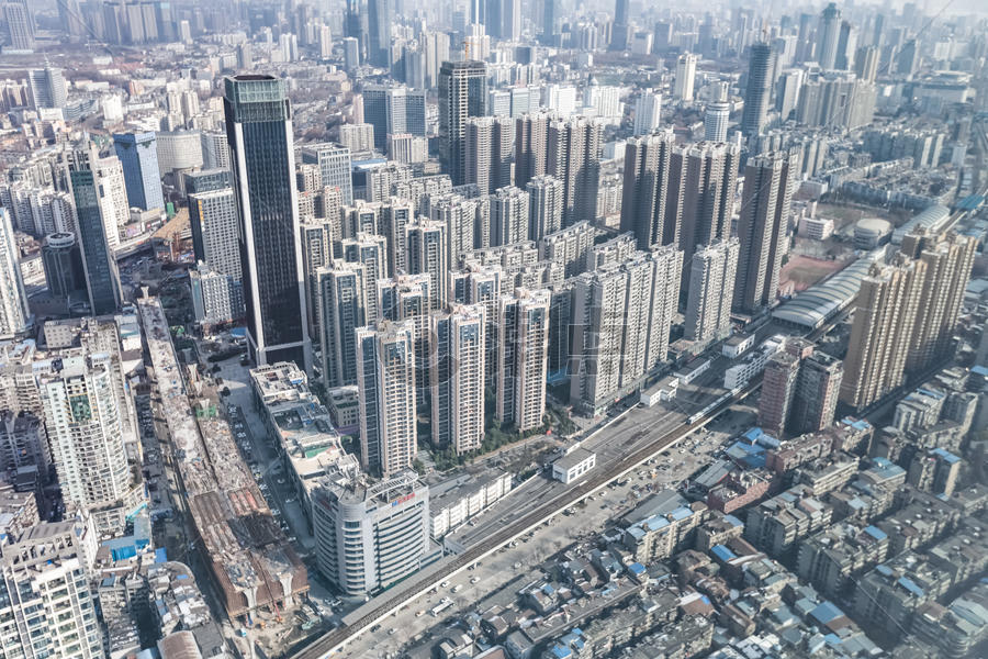 武汉城市建筑楼群图片素材免费下载
