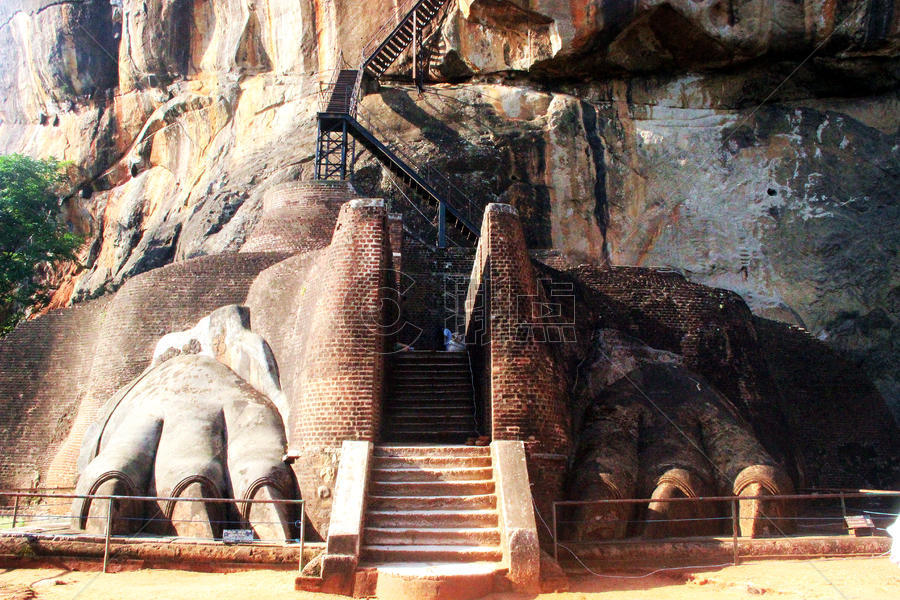 世界文化遗产斯里兰卡狮子岩图片素材免费下载