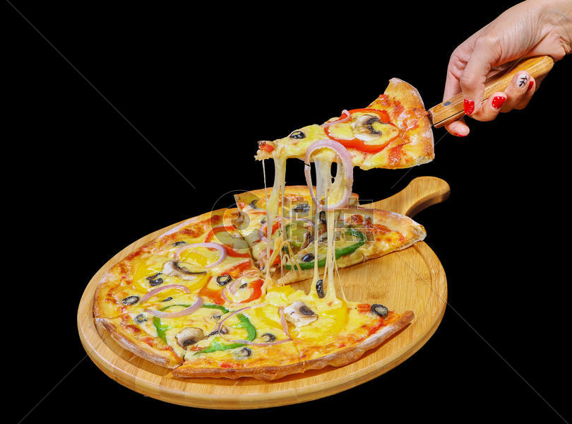 蔬菜披萨图片素材免费下载