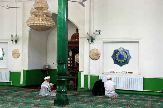新疆喀什艾提尕尔清真寺图片素材免费下载