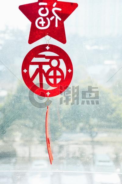 春节新年窗花福字图片素材免费下载