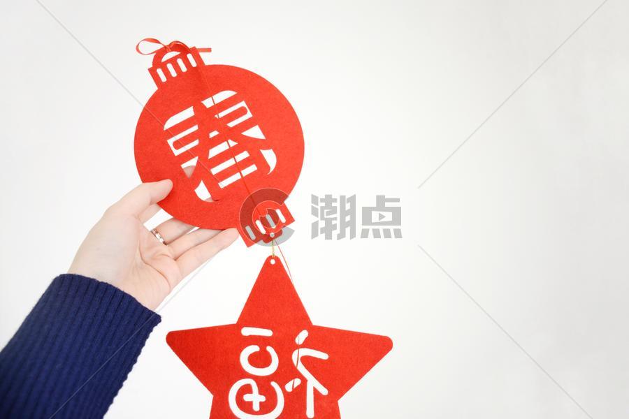 春节新年福字窗花图片素材免费下载