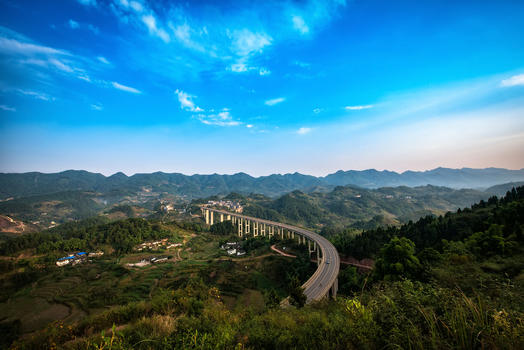 重庆周家山大桥图片素材免费下载
