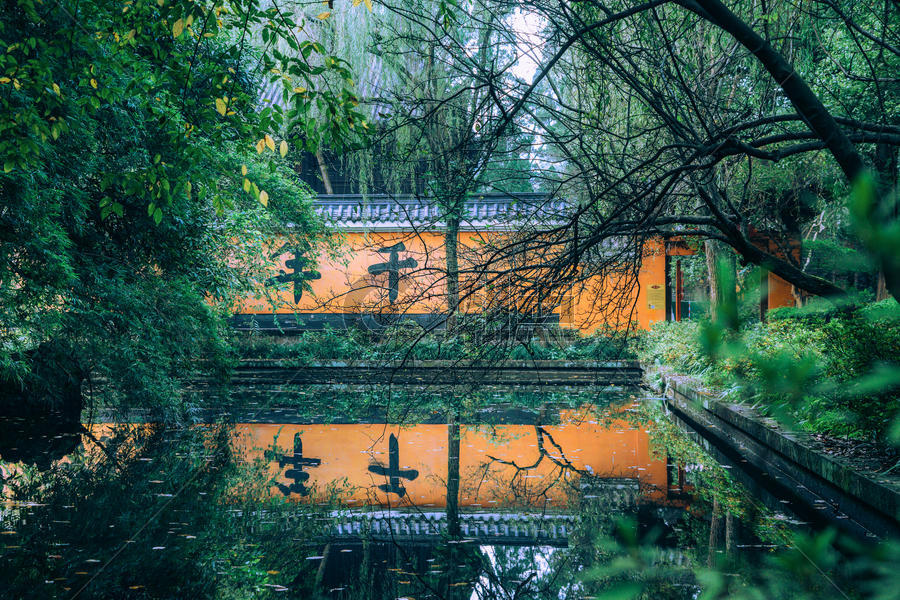 重庆北温泉千年古寺图片素材免费下载