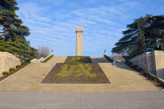 雨花台的烈士纪念碑图片素材免费下载