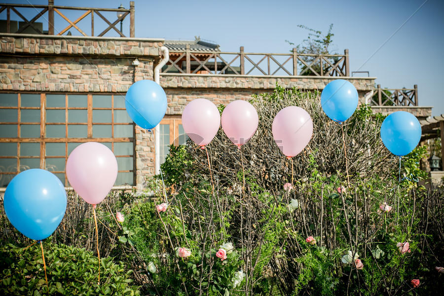 婚礼气球图片素材免费下载