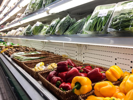 超市过年期间农副食品采购有机食品货架图片素材免费下载