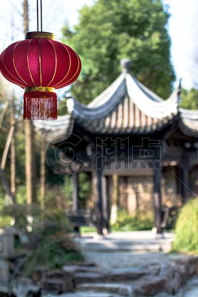 中国年大红灯笼图片素材免费下载