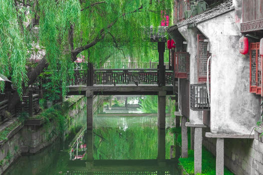 上海枫泾古镇图片素材免费下载