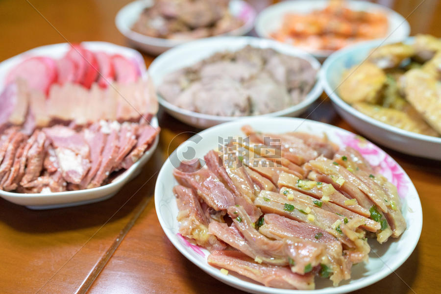 中式餐饮美食年夜饭图片素材免费下载
