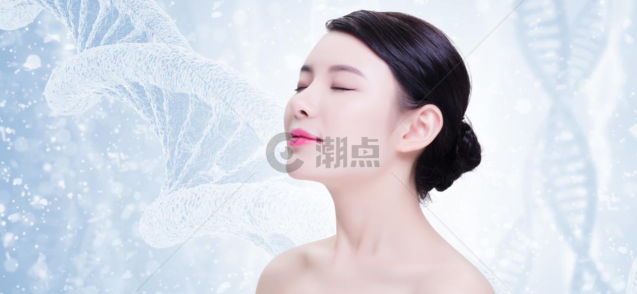 基因美容护肤图片素材免费下载
