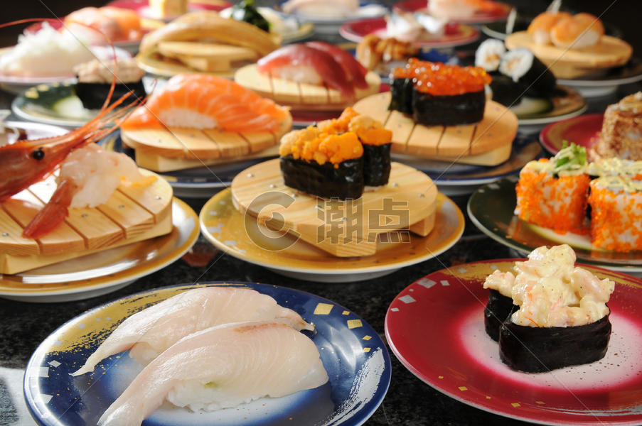 日本寿司拼盘图片素材免费下载