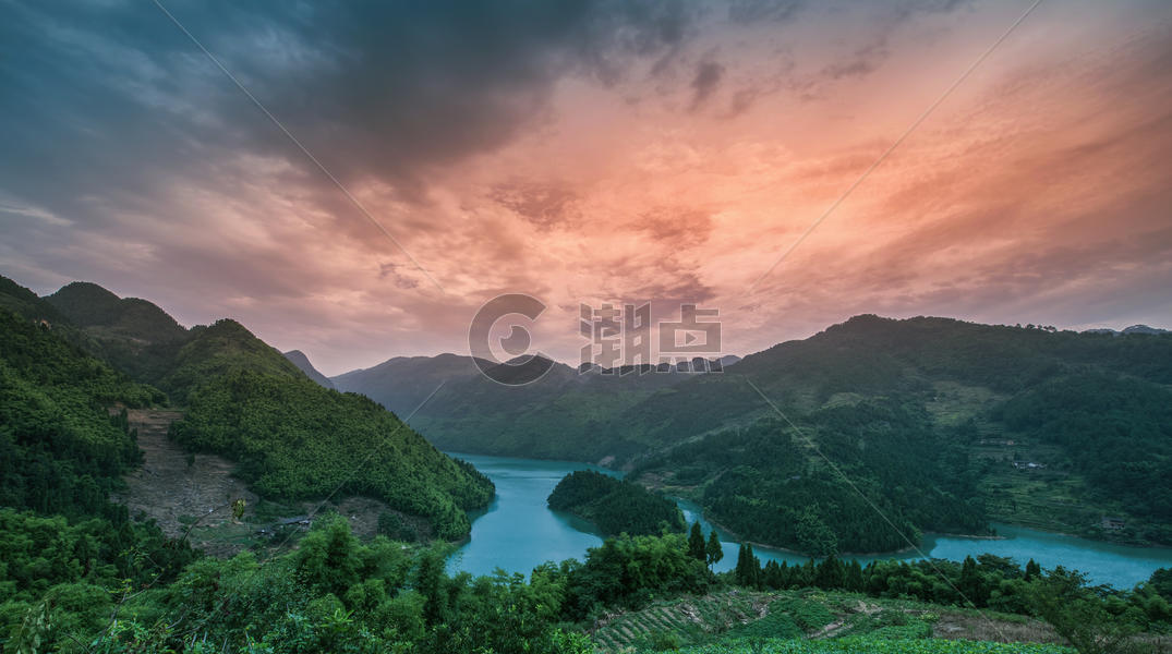 重庆圣天湖风光图片素材免费下载