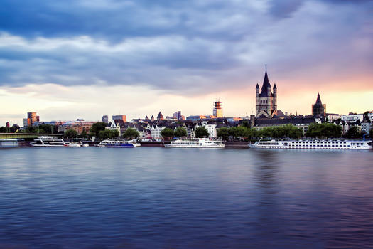 德国莱茵河风光图片素材免费下载