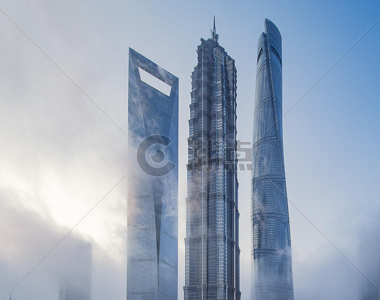 上海地标建筑风光图片素材免费下载