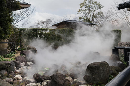 日本别府地狱温泉图片素材免费下载
