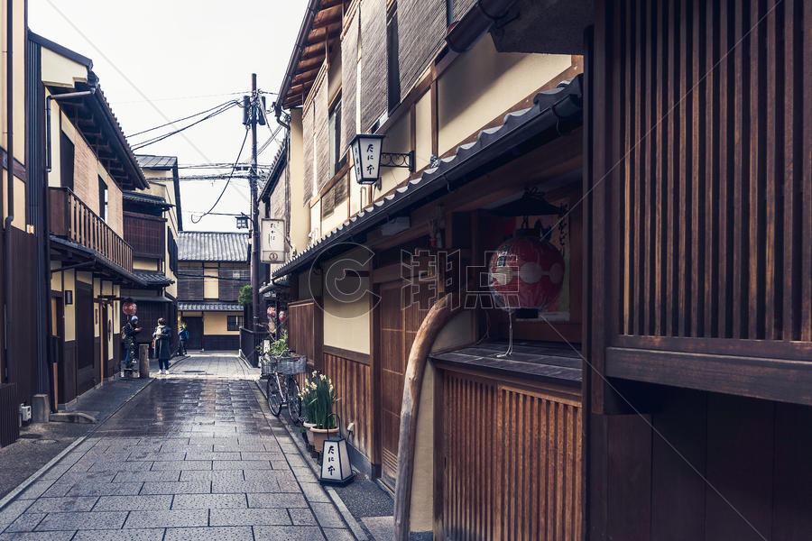 日本京都祇园小路图片素材免费下载