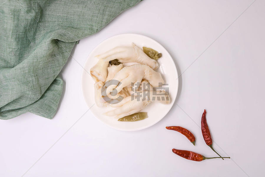 传统小吃泡椒风爪图片素材免费下载