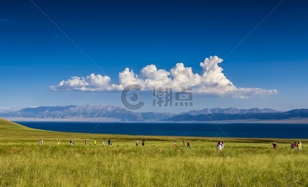 新疆赛里木湖美景美图图片素材免费下载