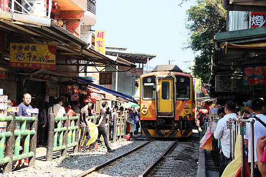 台湾平溪铁路市场图片素材免费下载