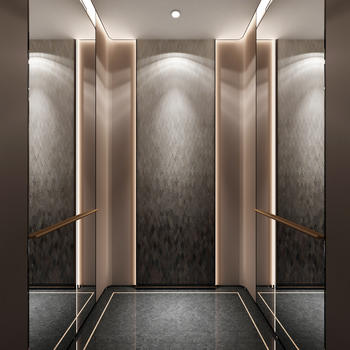 现代电梯井效果图图片素材免费下载