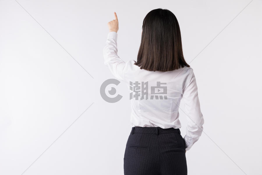 商务女性职场白领背影图片素材免费下载