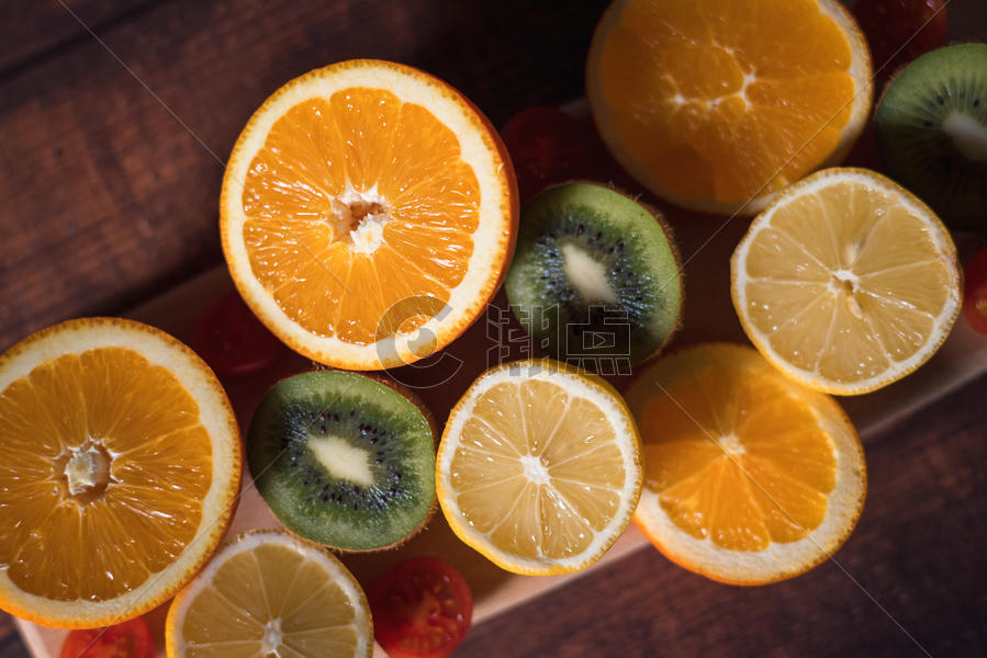 水果组合橙子猕猴桃图片素材免费下载
