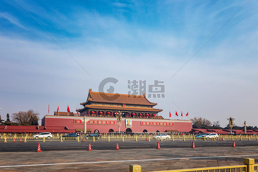 天安门广场前摄影图6720*4480图片素材免费下载-编号776010-潮点视频