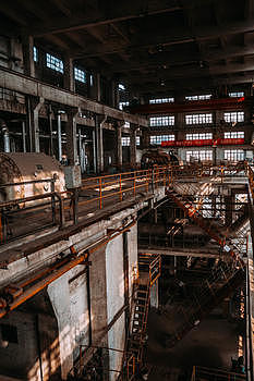 旧工厂废墟图片素材免费下载