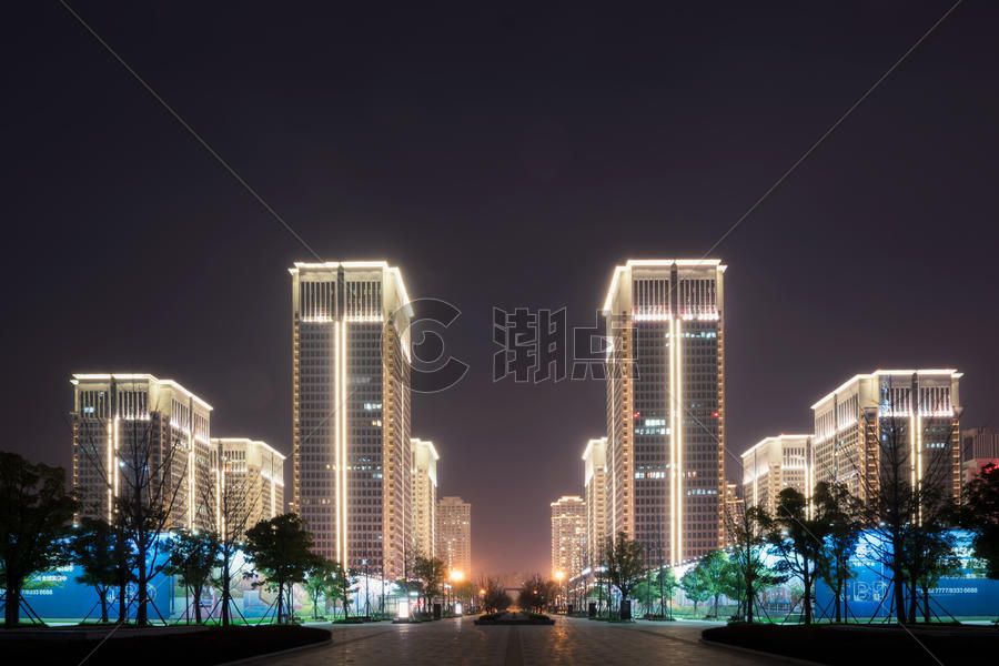 武汉中央商务区大楼图片素材免费下载