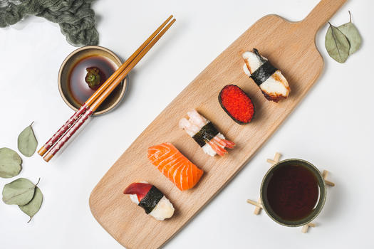 极简日料寿司刺身图图片素材免费下载