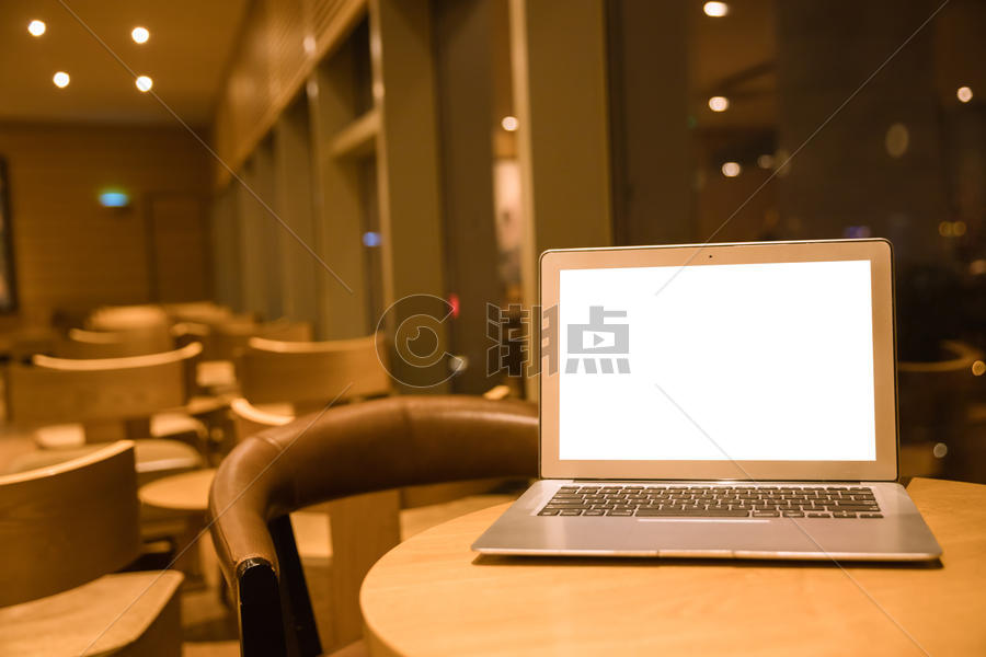 咖啡馆商业办公电脑桌面图片素材免费下载
