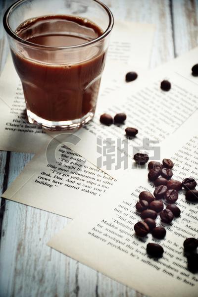 咖啡与咖啡豆图片素材免费下载