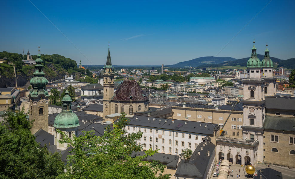 奥地利旅游名城萨尔斯堡图片素材免费下载
