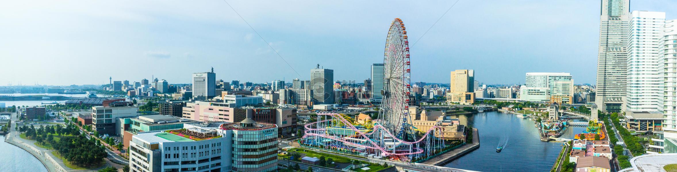 日本横滨城市景观图片素材免费下载