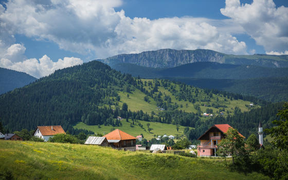 欧洲山区田园风光图片素材免费下载