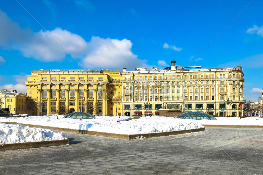 莫斯科亚历山大花园图片素材免费下载