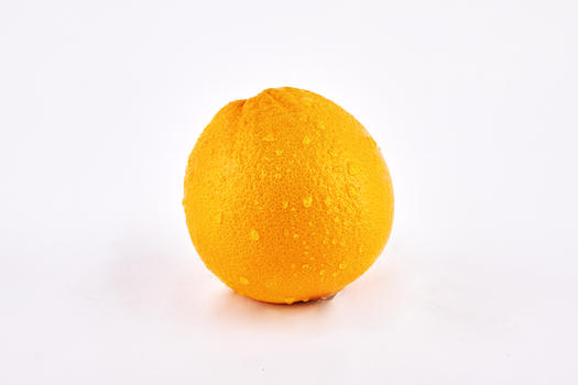 一个新鲜完整的橙子图片素材免费下载