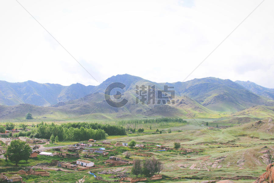 新疆阿勒泰地区可可托海乡村图片素材免费下载