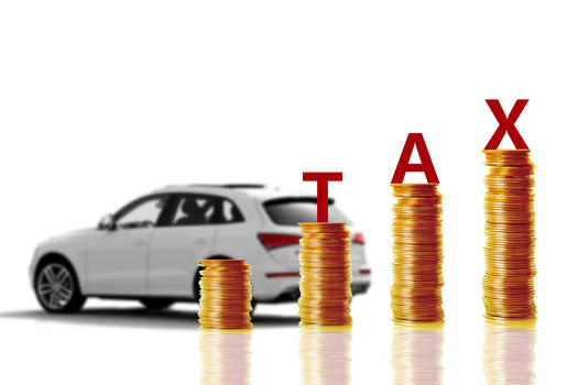 汽车购置税图片素材免费下载