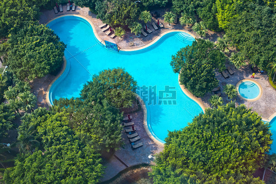 五星级酒店户外游泳池图片素材免费下载