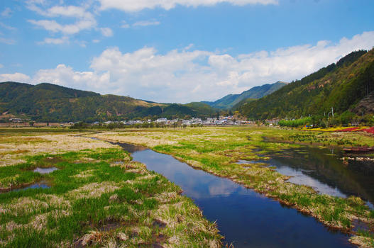 腾冲北海湿地公园图片素材免费下载