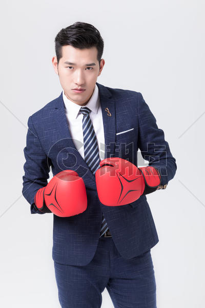 商务男性拳击运动图片素材免费下载