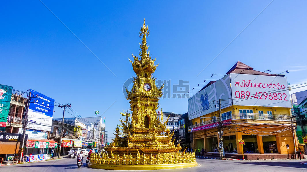 泰国清莱城市景观图片素材免费下载